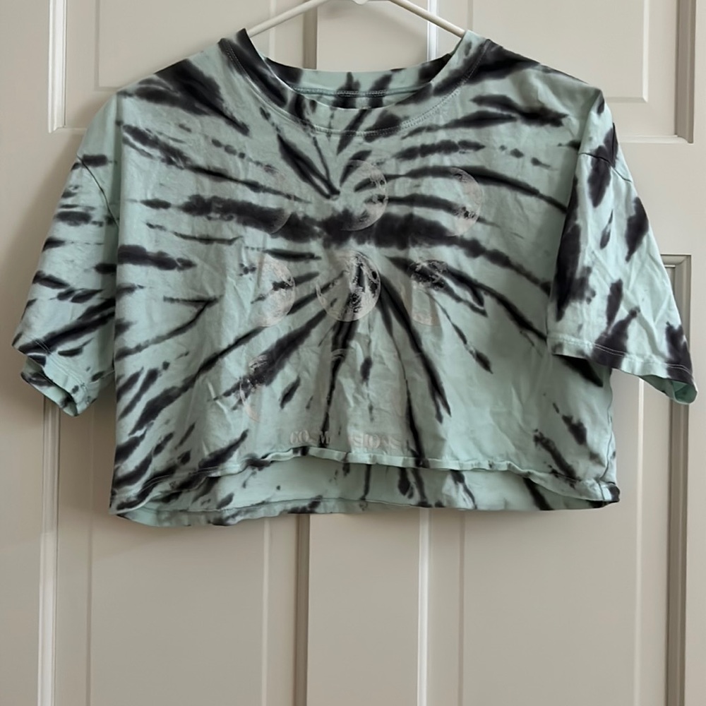 Hollister Tie-Dye Cropped Top - Size XS